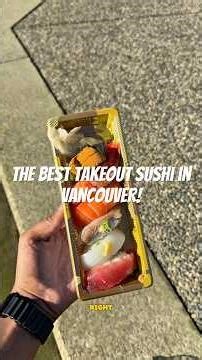 The Best Sushi in Vancouver! Sashimiya📍 #foodie #vancouver