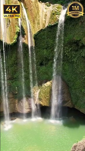 Most Beautiful Waterfalls in the World | Relaxing Nature Sounds | 4K Scenic View 🌎#WorldNaturePlace