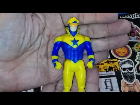 Metamorpho & Booster Gold Super Powers Figures Showcase