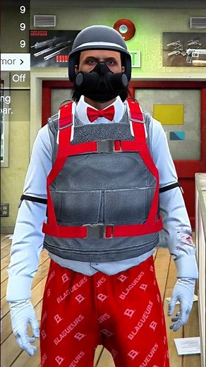 GTA RP Outfit RED & White Hood TRYHARD easy not MODDED
