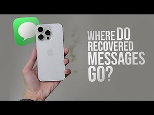 When You Recover Deleted Messages on iPhone Where Do They Go (explained)