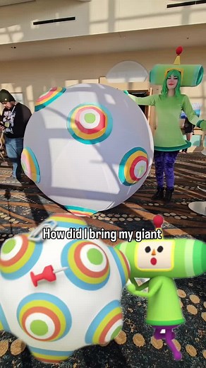 Creating a Portable Katamari Costume for Conventions