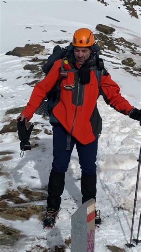 Asi es la frontera entre España y Andorra en el Pirineo