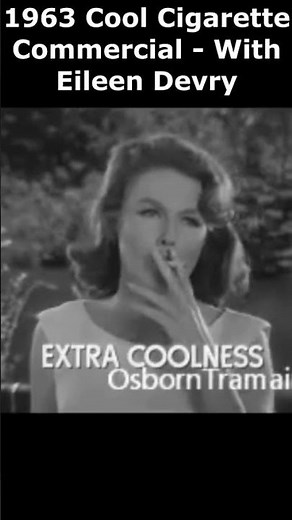 1963 Kool Cigarette Commercial with Eileen Devry #kool #cigarette #commercial #Eileendevry #pub
