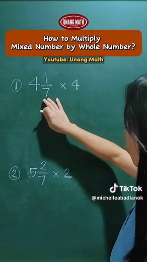 How to Multiply Mixed Number by Whole Number? #mathhacks #fractions #mathtutorial #math #mathematics #mathlesson #mathtutorial #CapCut