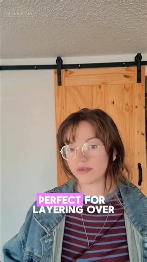 The easiest layering sweater for fall & winter