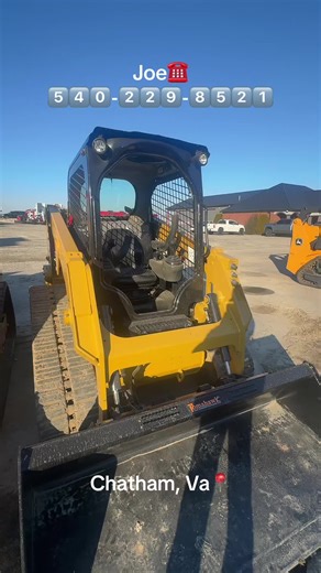 Plenty of skid steers still available with more rolling in, CALL☎️ (540)-229-8521 for details! Located in Chatham, Va.#bigequipment #caterpillar #salesman #skidsteer #fyp