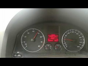 VW Golf 5 1.6 FSI 0-140 km/h Acceleration