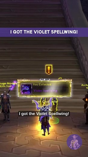 Violet Spellwing Acquisition in World of Warcraft