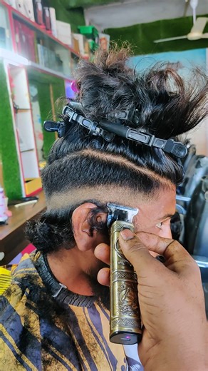 Men's Man Bun Fade💇‍♂️Bold & Clean Style for 2026 🔥 | Amazing Hairstyles