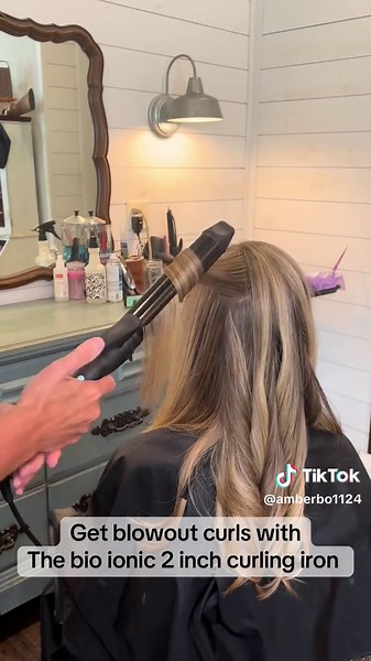 Get Blowout Curls with the Bio Ionic Curling Iron