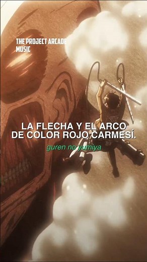 ATTACK ON TITAN Opening 1 | Feuerroter Pfeil und Bogen byLINKED HORIZON