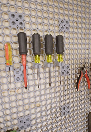 Multiboard Screwdriver Holder for 3D Printing Projects