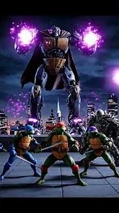 Shredder vs Krang – TMNT’s Ultimate Rooftop Battle ⚡