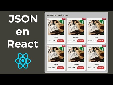 APRENDE a consumir un JSON en REACT - Desde CERO explicado PASO A PASO