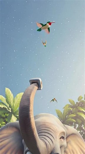 “Elephant Selfie in Candy Jungle #shorts #viralshorts #fyp