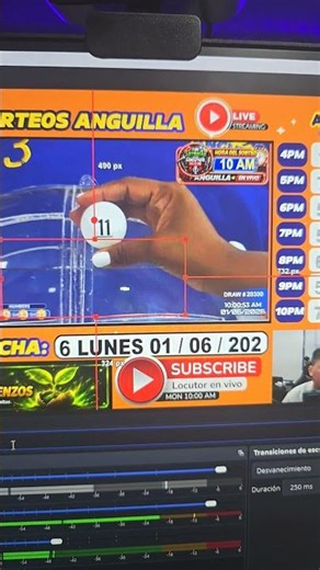 Anguilla Lottery 10 am Results TODAY #livecaster