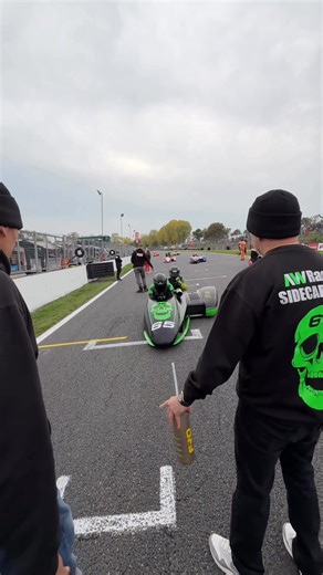 Race time! 💚🖤 | AW Racing