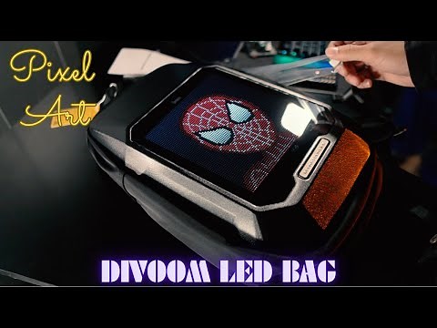 Divoom Cyberbag LED Backpack Review – Creative Pixel Art & Customizable Display