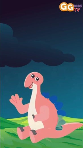 Ten Little Dinosaurs #shorts #nurseryrhymes #dinosaurs