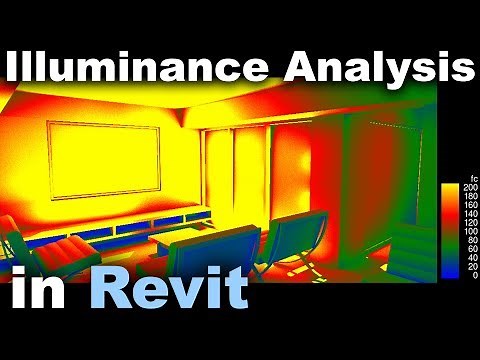 Illuminance Analysis in Revit Tutorial