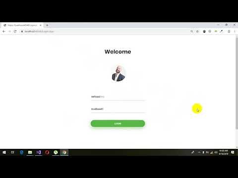 10.Login and Logout with Master Page in ASP.net 2019