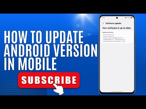 How to Update Android Version on Any Mobile Phone | Step-by-Step Guide for Beginners?