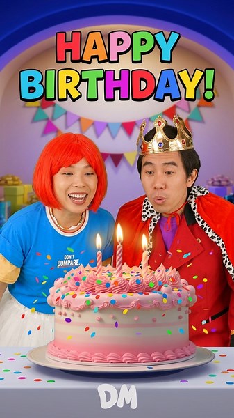 🎂 Happy Birthday Song 🎉 | Fun Animated Version | Sing Along & Celebrate! | ‪@dominoki‬