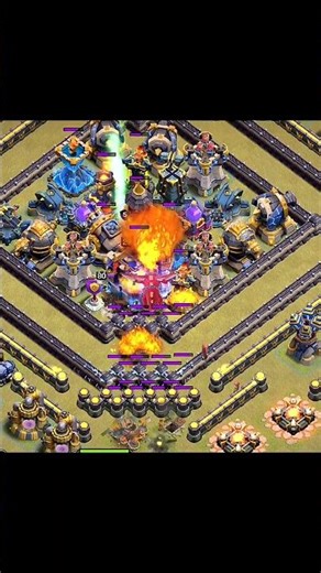 That’s why these Heroes are the best troops for everyone 😱😱Clash of clans #shorts #clashofclans #coc