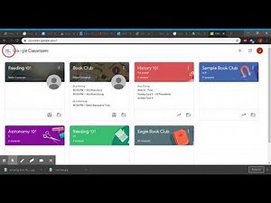 Google Classroom - Access and Navigate as a Student