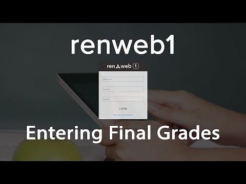 Renweb 1 Final Exam Grades and Calculating