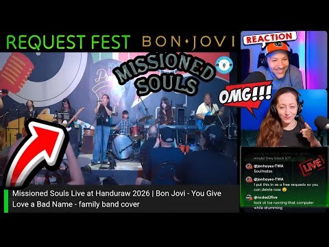 Missioned Souls Live - Bon Jovi - You Give Love a Bad Name [REACTION]