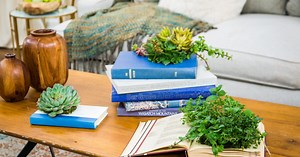 DIY Book Planters