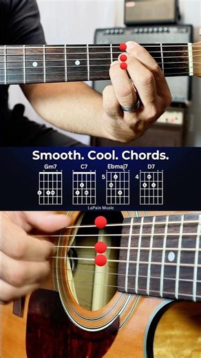 Smooth. Cool. Chords. 🎸 #Shorts