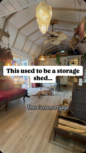 105K views · 55K reactions | Living in a shed conversion is a mix of...