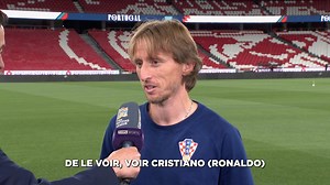 😍🤝 Le magnifique hommage de MODRIC à CRISTIANO RONALDO avant Portugal - Croatie ! #interview #beINSPORTS | beIN SPORTS France