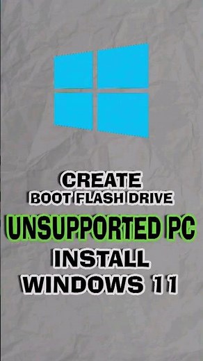 Create a Bootable USB Drive and Install Windows 11 on Unsupported PC?