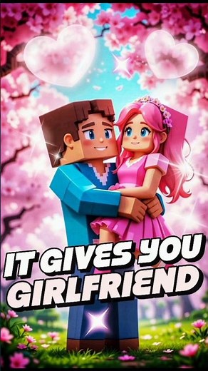 THIS MOD GIVES YOU GIRLFRIEND 🌸😍 #minecraft