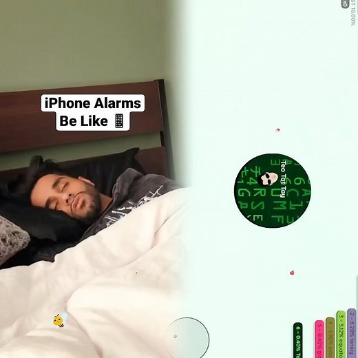 iPhone Alarms Be Like 🤣#funny #shorts #comedy