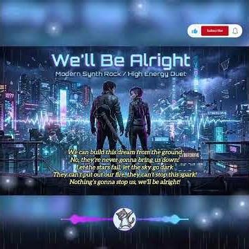 We'll Be Alright - Modern Synth Rock / High Energy Duet