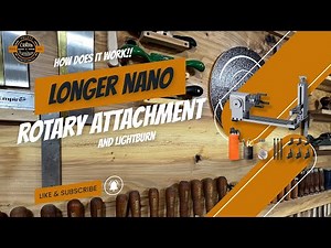 "Master Your Longer 3D Rotary for Stunning Laser Engraving – Step-by-Step LightBurn Setup!"