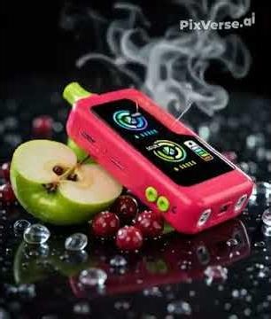 🍏🍒 Sour Apple Cranberry Kado Bar Sour & Nic Control 40K 🍒🍏