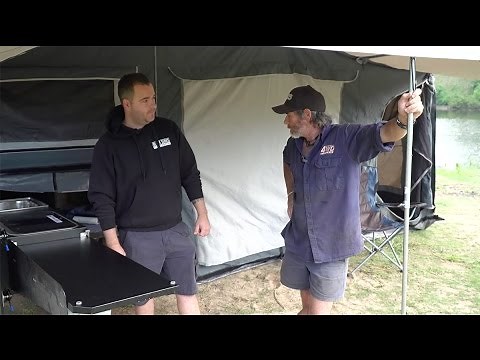 BLACK SERIES Offroad ALPHA Camper Trailer - Walk Through