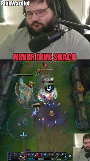 This Is Why Shaco Players LOVE Tower Dives #leagueoflegends #shaco #shorts