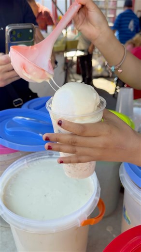 Rico raspado cremoso #viral #video #shortvideo