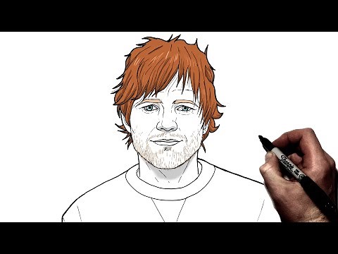 How To Draw Ed Sheeran | Step By Step