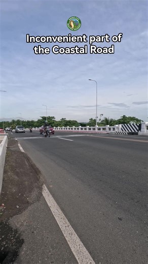 This is where the cars say ouch! The only part of Segment-A of the Davao Coastal Road which is very hassle to pass-through, the hump or the bump before entering the bridge. | Davao City Beautiful Movement