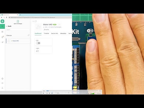 [blynk.io] Part 3 - Display the sensor reading using Arduino #iot