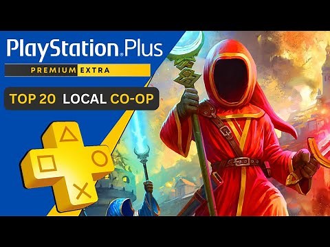 Top 20 Local Co-op & Split-screen Games on PlayStation Plus Extra & Premium | JUNE 2024