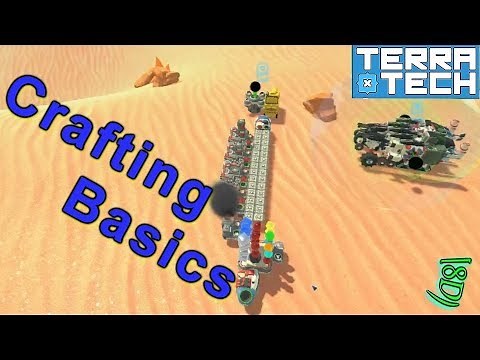 TerraTech - Some Crafting Basics That New Players Need To Know - Let's Play